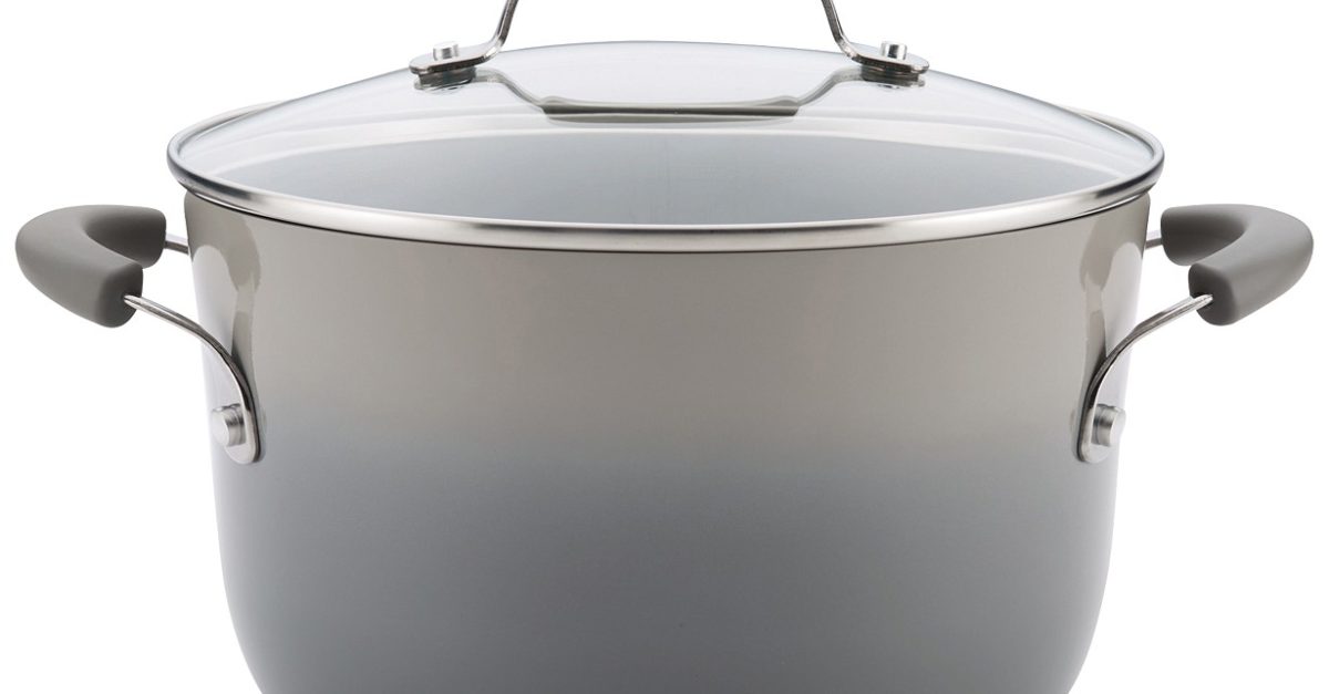 Rachel Ray 6-quart stock pot with lid for $17