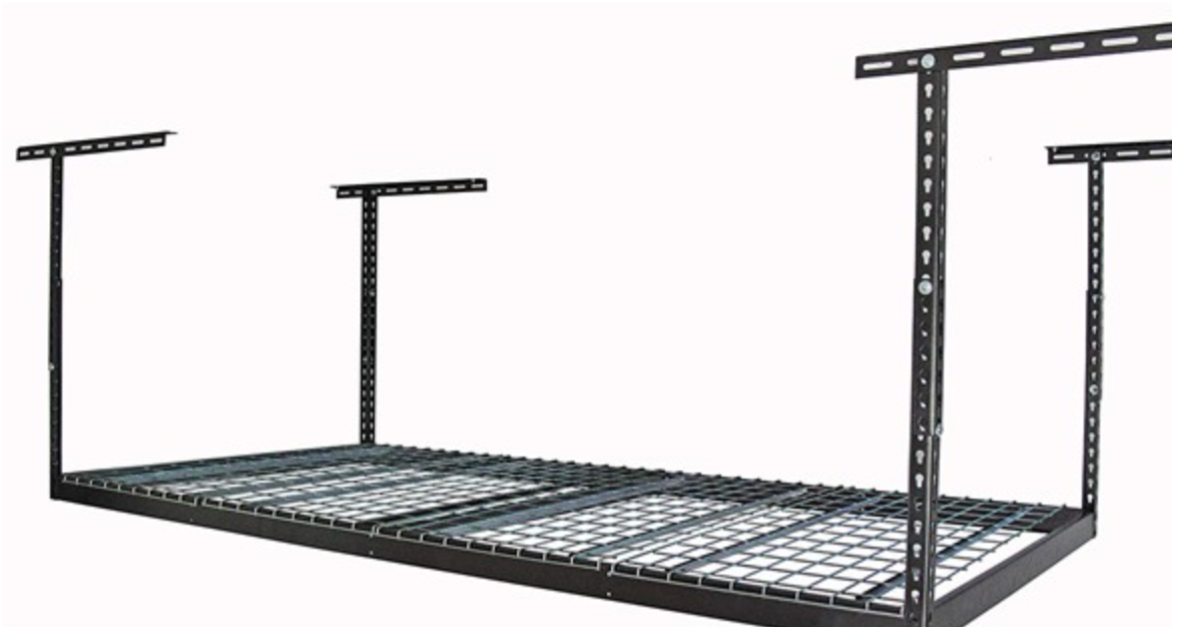 Today only: MonsterRax 4′ x 8′ overhead storage rack for $120