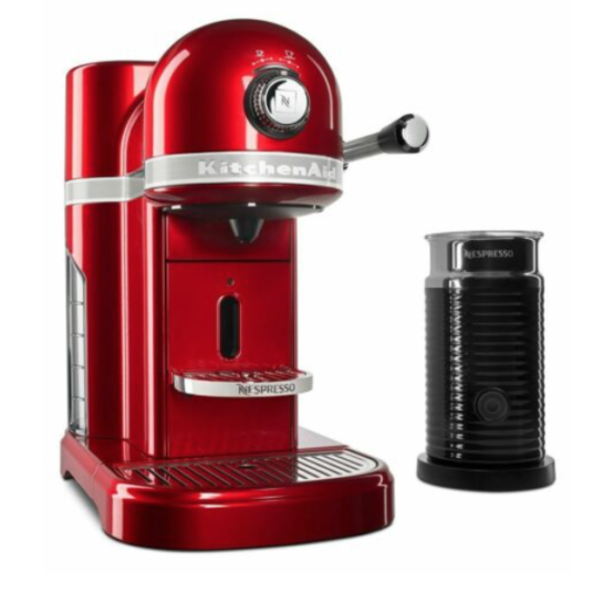 KitchenAid Nespresso maker with milk frother for $180