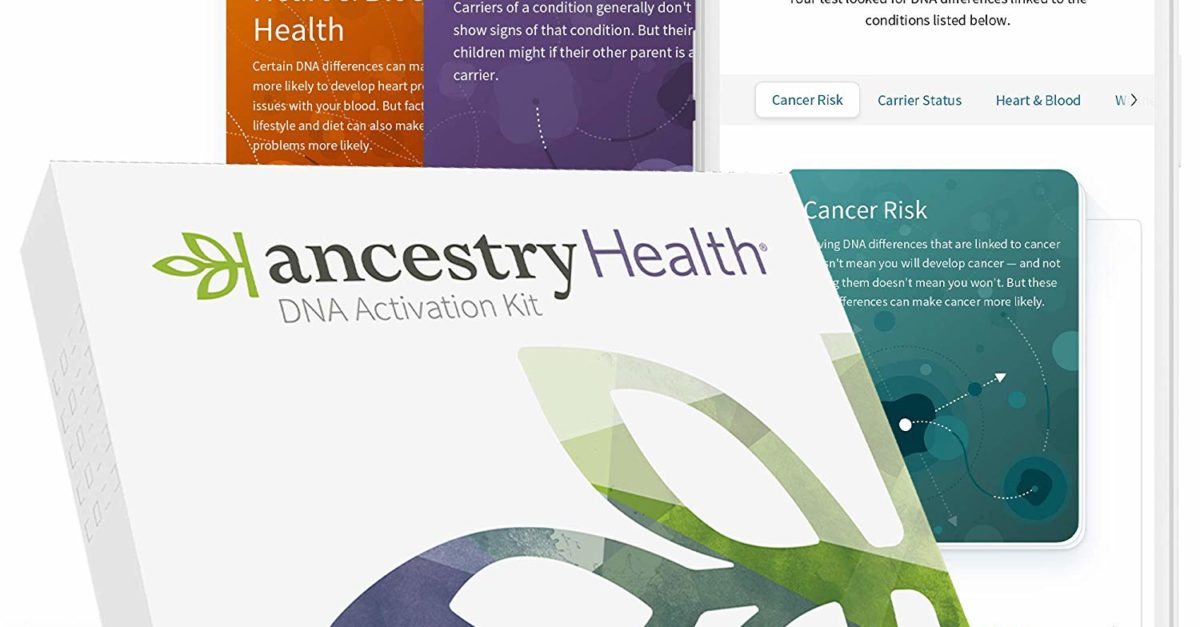 AncestryHealth Core Health + Genetic Ethnicity Test for $79