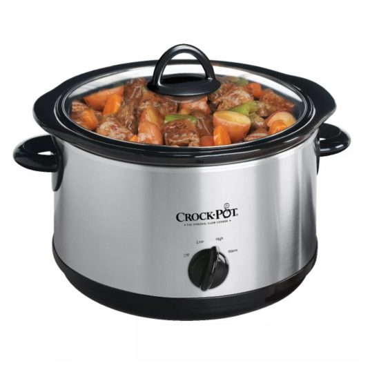 Crock-Pot 4.5qt manual slow cooker for $17