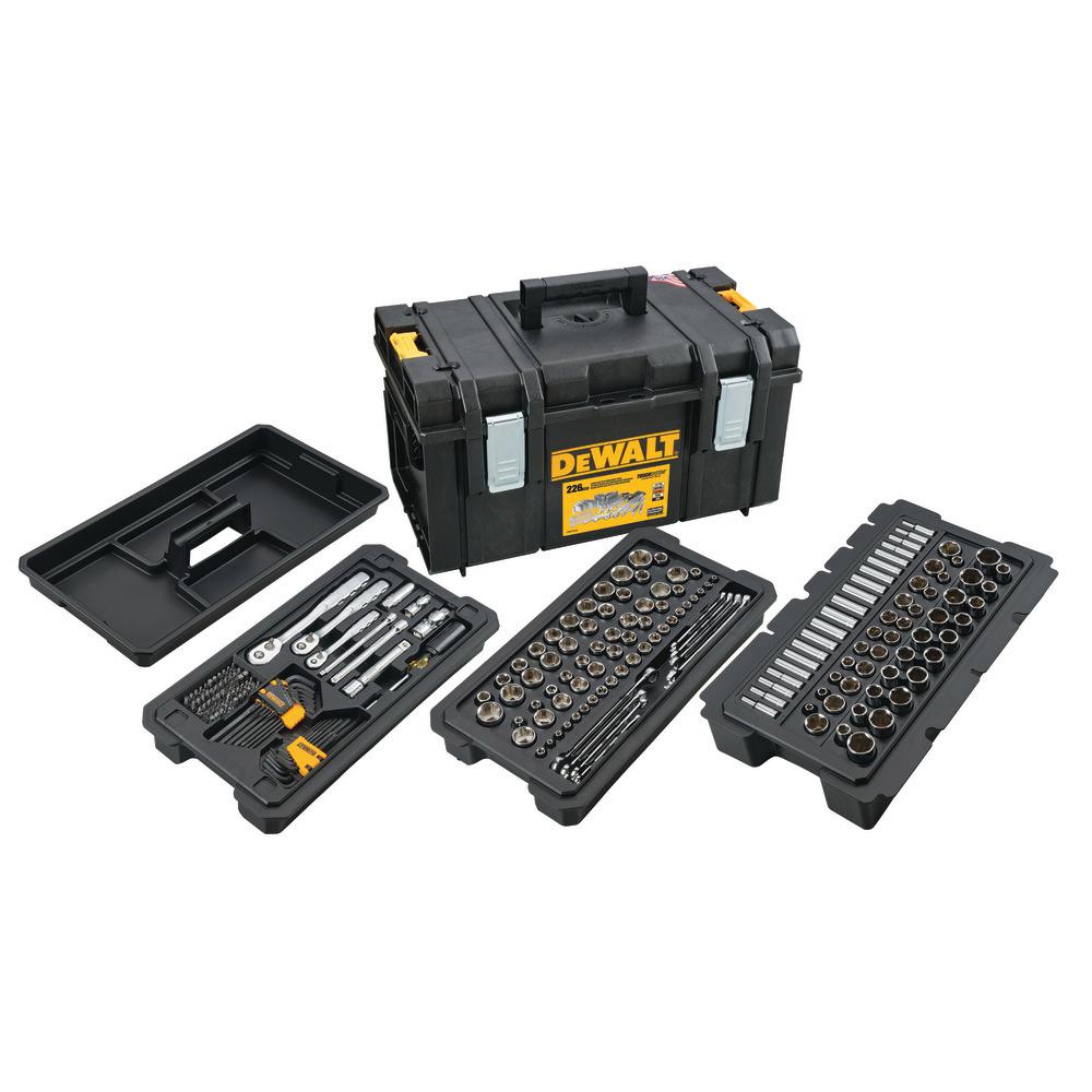 226-piece Dewalt mechanics tool set with tool box for $149
