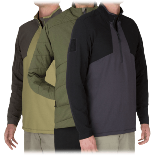 Today only: 5.11 tactical men’s pullover or insulator weather-resistant jacket from $25
