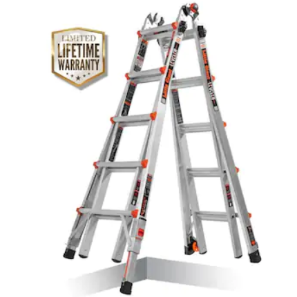 Little Giant Leveler 22″ aluminum ladder for $159
