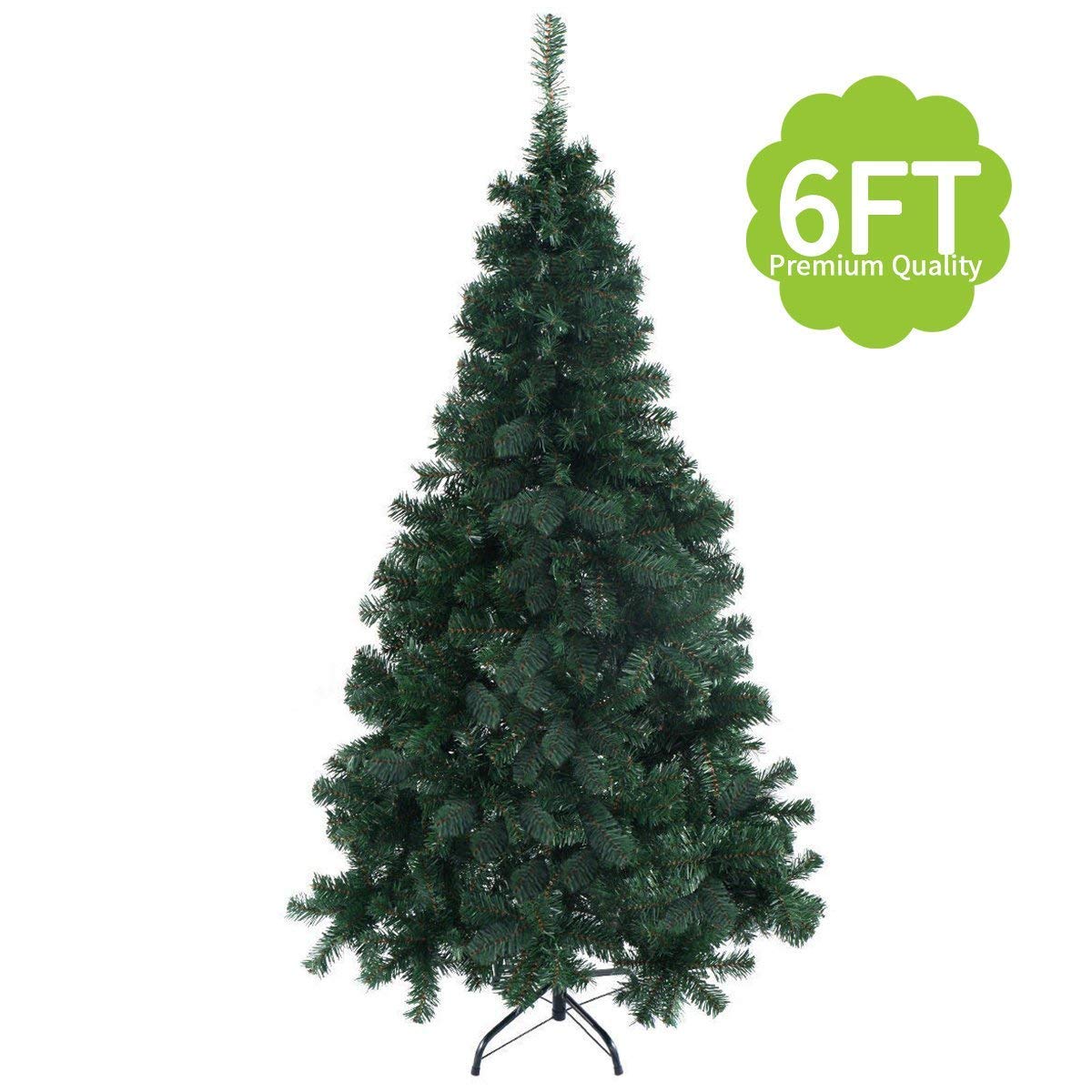 6-ft Jaxpety artificial Christmas tree for $21