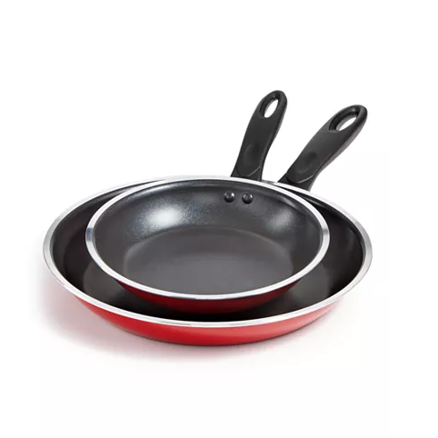 Tools of the Trade 8″ & 10″ fry pan set for $10