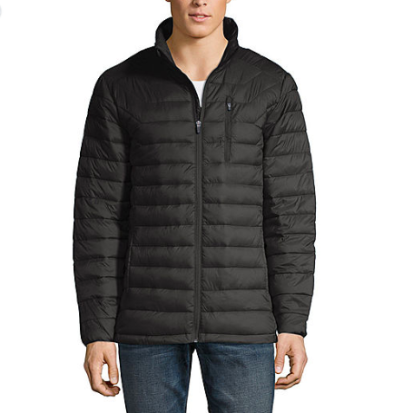 Xersion water-resistant lightweight men’s puffer jacket for $23, free store pickup
