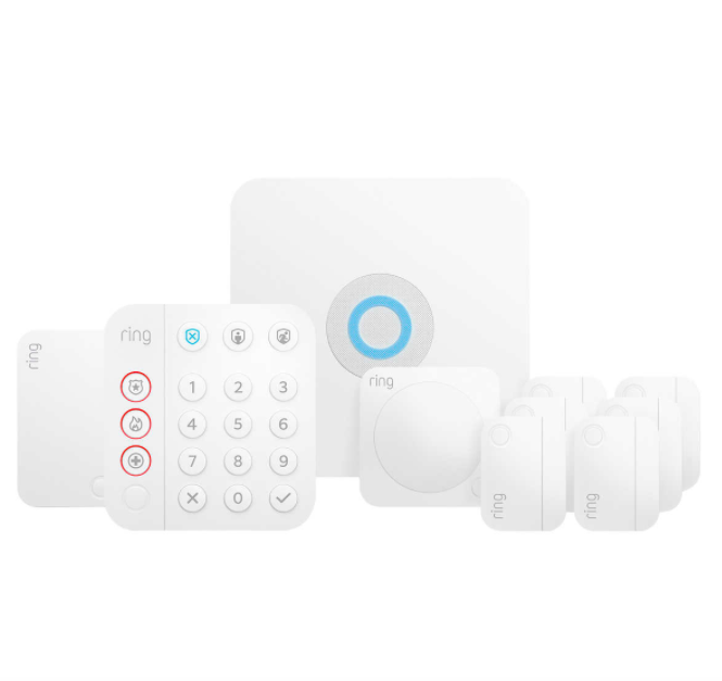 Costco members: Ring wireless 10-piece security kit for $150