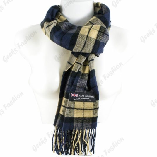 100% Cashmere plaid wool scarf for $7, free shipping