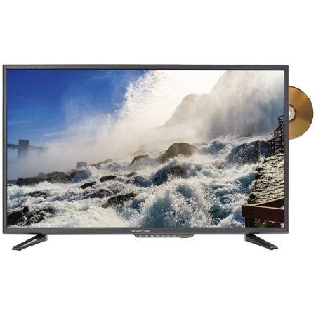 Sceptre 32″ HD TV with build-in DVD player for $105