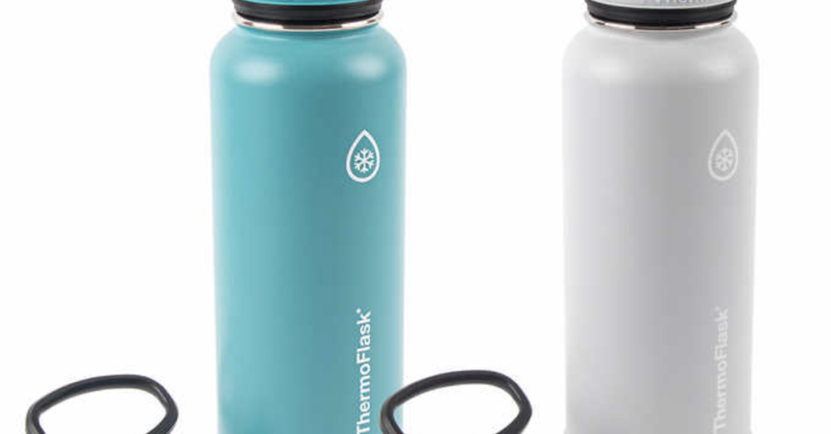 Costco members: 2-pack Thermoflask 40-oz. insulated water bottles for $28