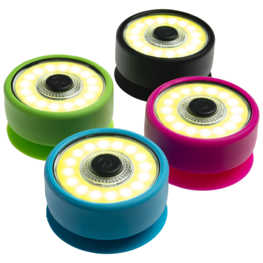 Today only: 4-pack of COB LED magnetic suction puck lights for $10