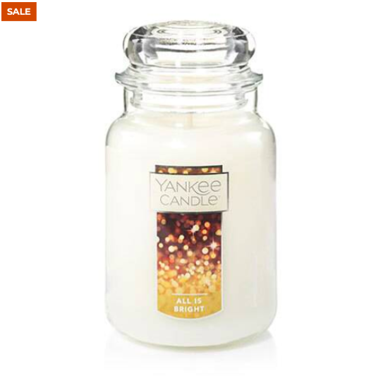 Ends today! Select large jar candles are just $10 at Yankee Candle