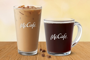 McCafé hot or iced coffee for 99 cents at McDonald’s
