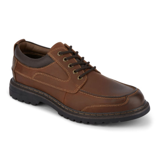 Dockers men’s Overton leather lace-up Oxford shoes for $35, free shipping
