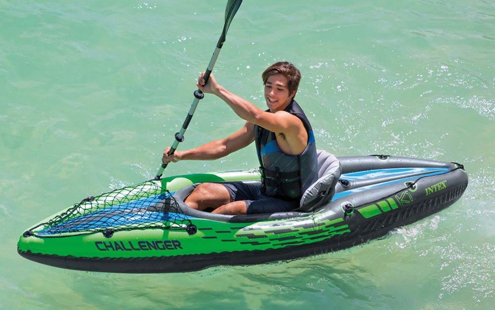 Intex Challenger K1 inflatable kayak for $49