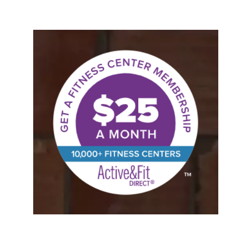 Gym membership for $25 with select health insurance providers