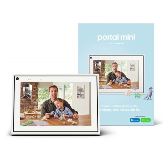 Facebook Portal Mini smart video calling 8″ touchscreen display for $65