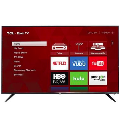 TCL 55″ smart 4-series LED 4K UHD Roku TV for $278