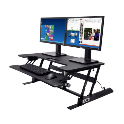 Rosewill height adjustable standing desk computer riser for $85