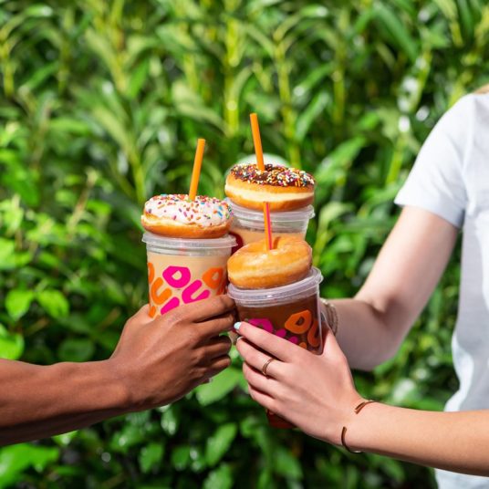 Get a FREE donut with drink purchase on Wednesdays at Dunkin’ Donuts