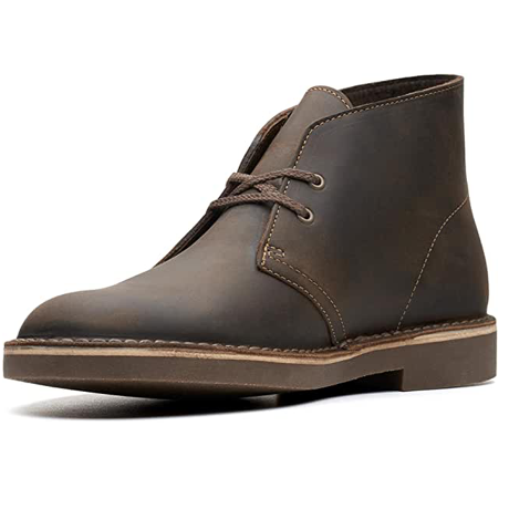 Clarks men’s Bushacre 2 chukka boots from $45
