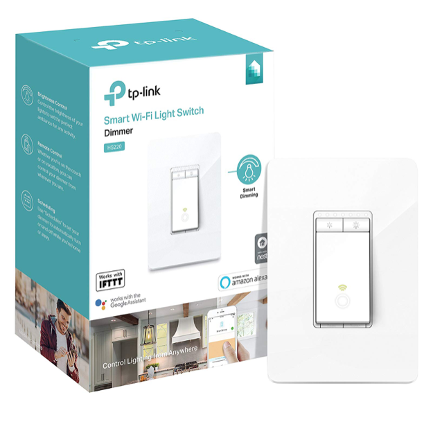 TP-Link Kasa smart dimmer Wi-Fi light switch from $15