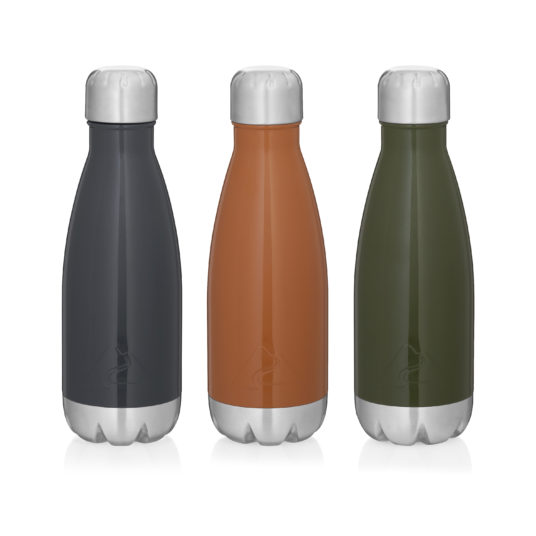 Ozark Trail 3-pack vacuum insulated stainless steel water bottles for $15