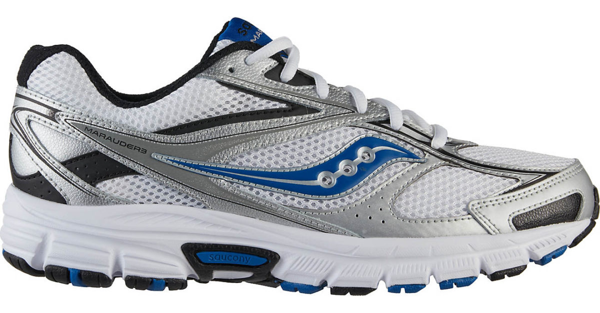 Saucony men’s & women’s Grid Marauder 3 running shoes for $30, free shipping