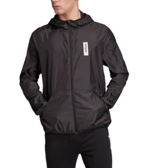 Adidas Brilliant Basics men’s full-zip hoodie for $20