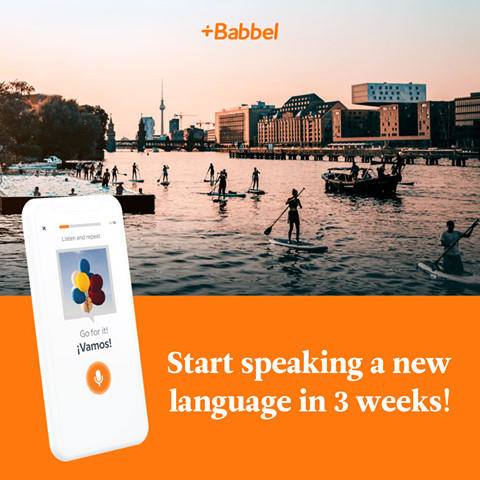 Today only: Get up to 60% off Babbel language courses