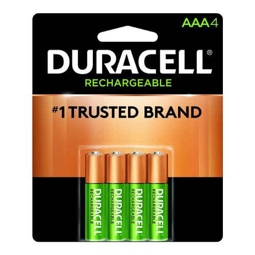 Duracell rechargeable AAA batteries for $5