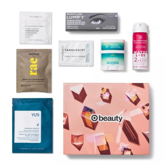 Target’s beauty box includes skincare and makeup for $7