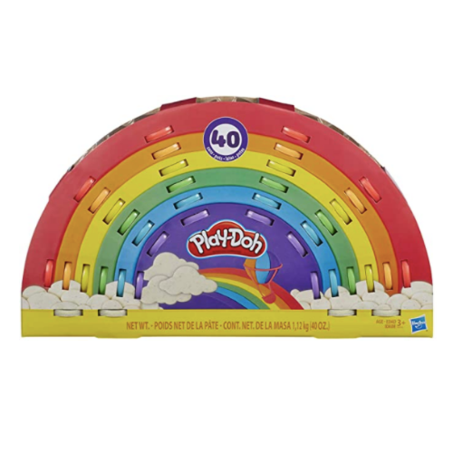 Play-Doh Ultimate Rainbow 40-pack with $10 Walmart eGift card for $15