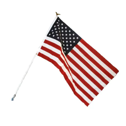 American flags made in the USA for $10
