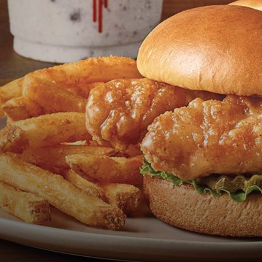 Get 2 FREE kids meals with an adult entrée at Denny’s