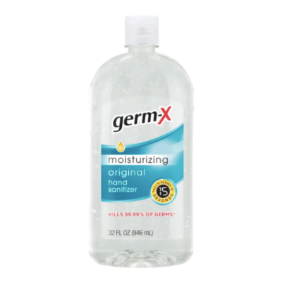 GERM-X original hand sanitizer from $.14 per ounce
