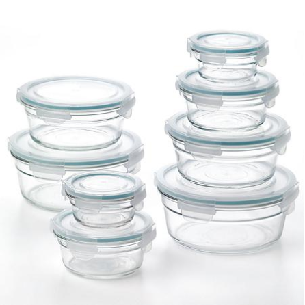 Sam’s Club members: 16-piece Glasslock round glass food storage set for $20
