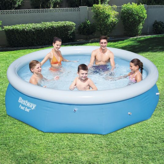 Bestway 10’X30″ fast set pool for $80, free shipping