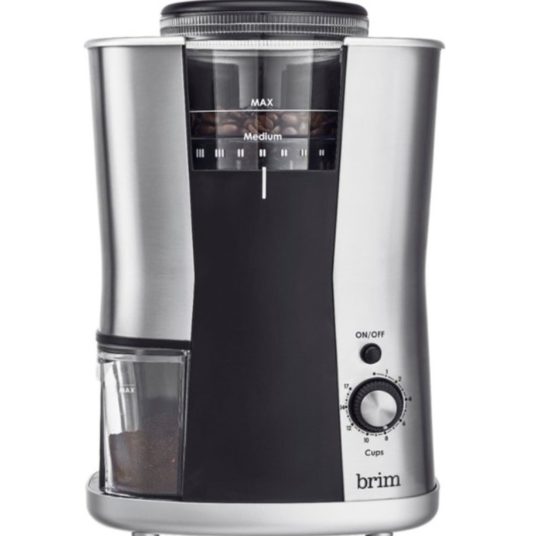 Brim conical burr grinder for $60, free shipping