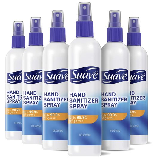 6-pack of Suave hand sanitizer spray for $27, free shipping