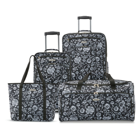 4-piece American Tourister Riverbend luggage set for $56