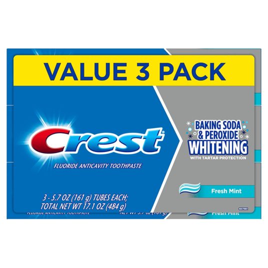 3-pack Crest Cavity and Tartar Protection toothpaste for $4