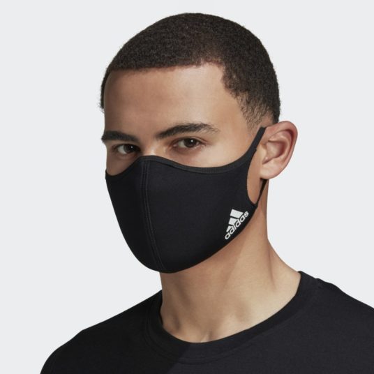 3-pack Adidas face masks for $16, free shipping
