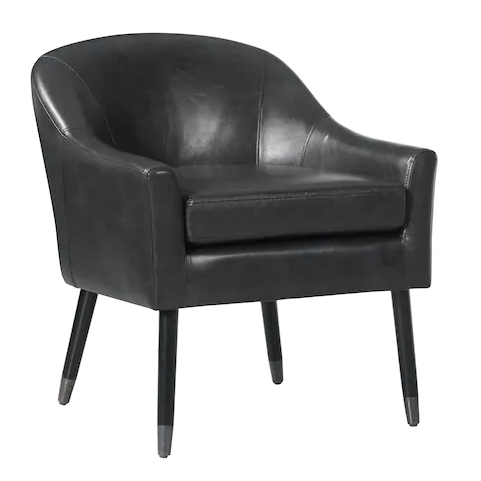 Scott Living Luxe Cooper barrel arm accent chair for $96