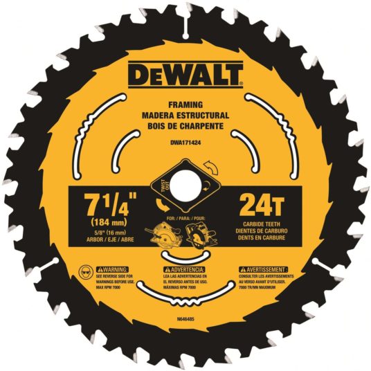 Select Dewalt saw blade and drill bit sets for $7