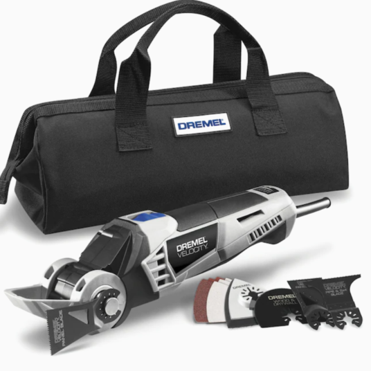 Today only: Dremel Velocity-Piece corded oscillating multi-tool kit for $69