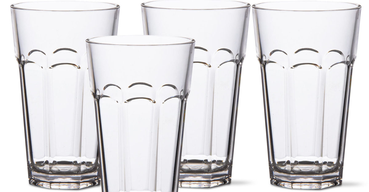 Tag 4-pack acrylic 16-oz tumbler set for $8