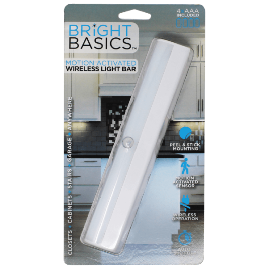2-pack Bright Basics motion-activated sensor light bar for $20 shipped