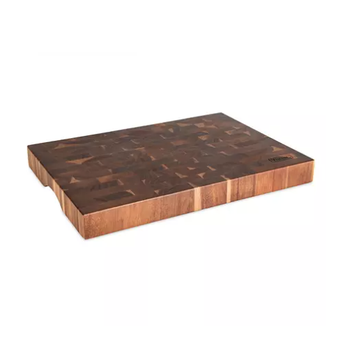 Viking Acacia wood cutting board for $50